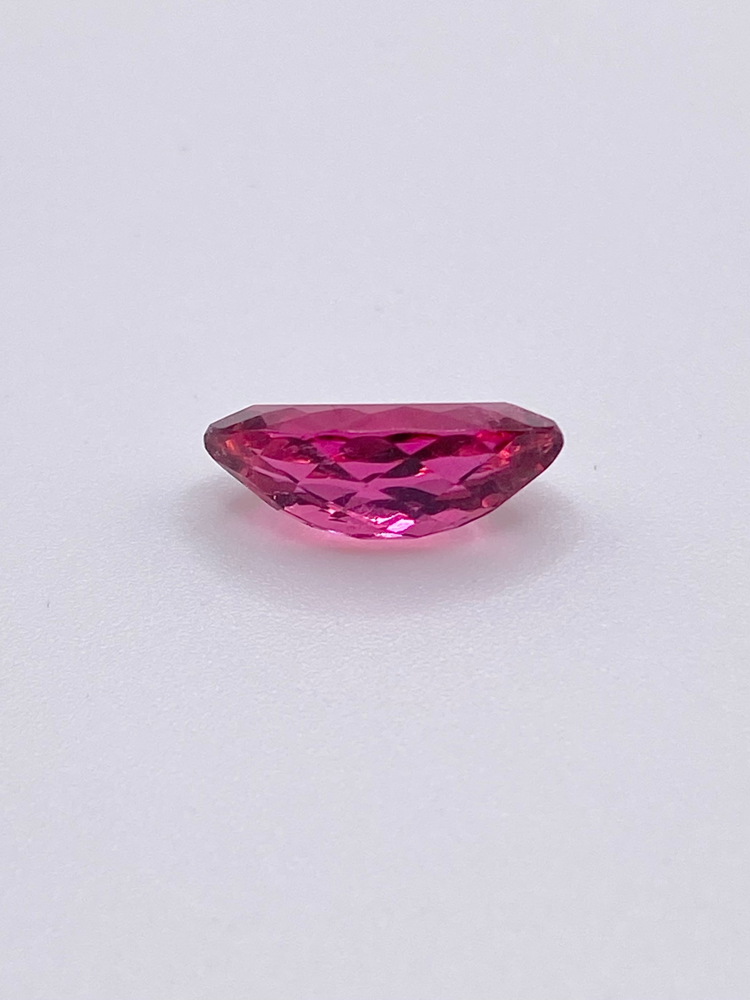 ふっくらピンクトルマリン 3.465ct ルース マーキスカット