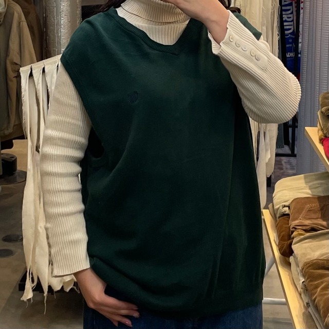【CHAPS/チャプス】ニットベスト/knit vest