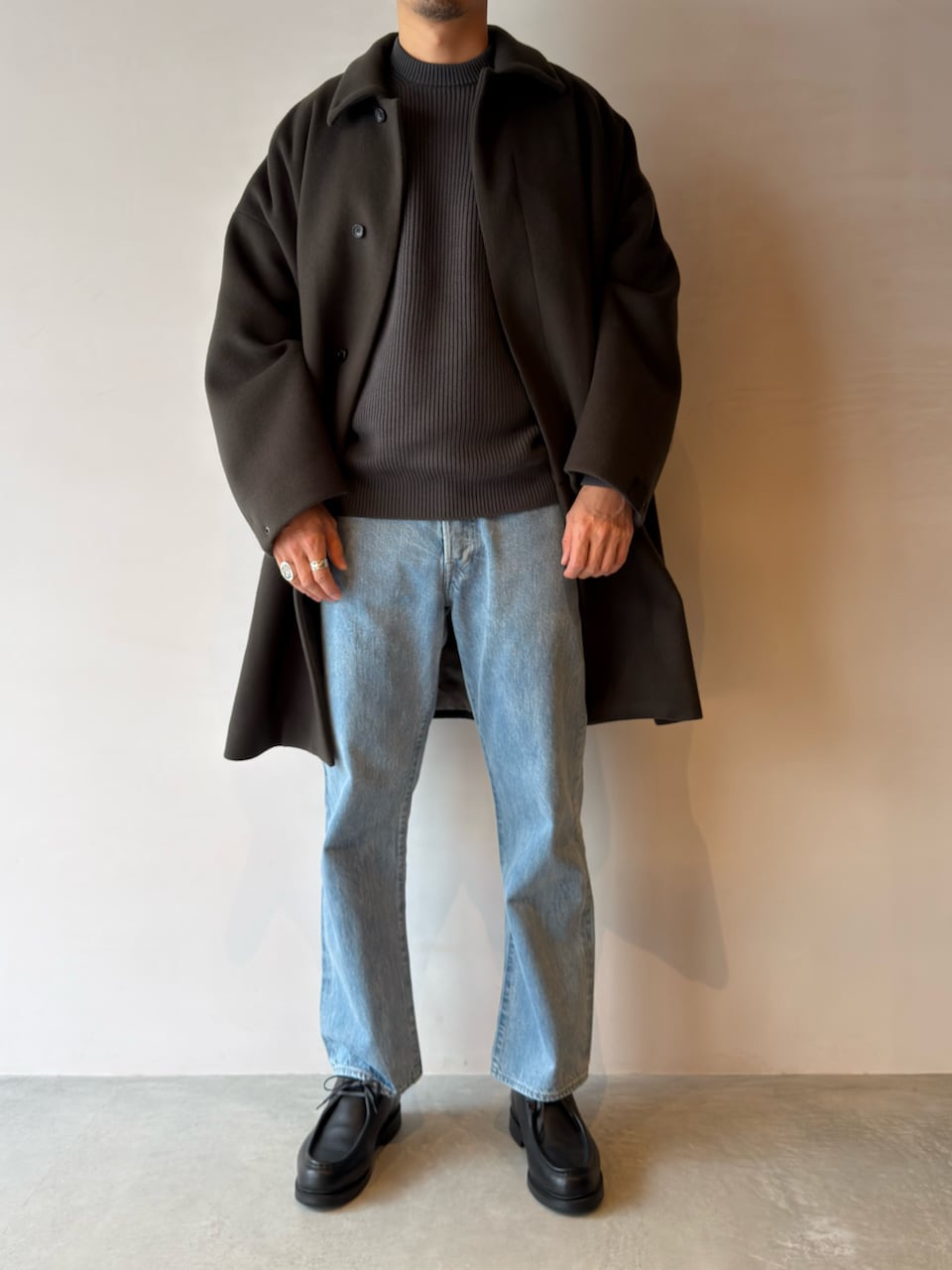 N.HOOLYWOOD BALMACAAN COAT 2252-CO08-048 | HUMAN and THINGS