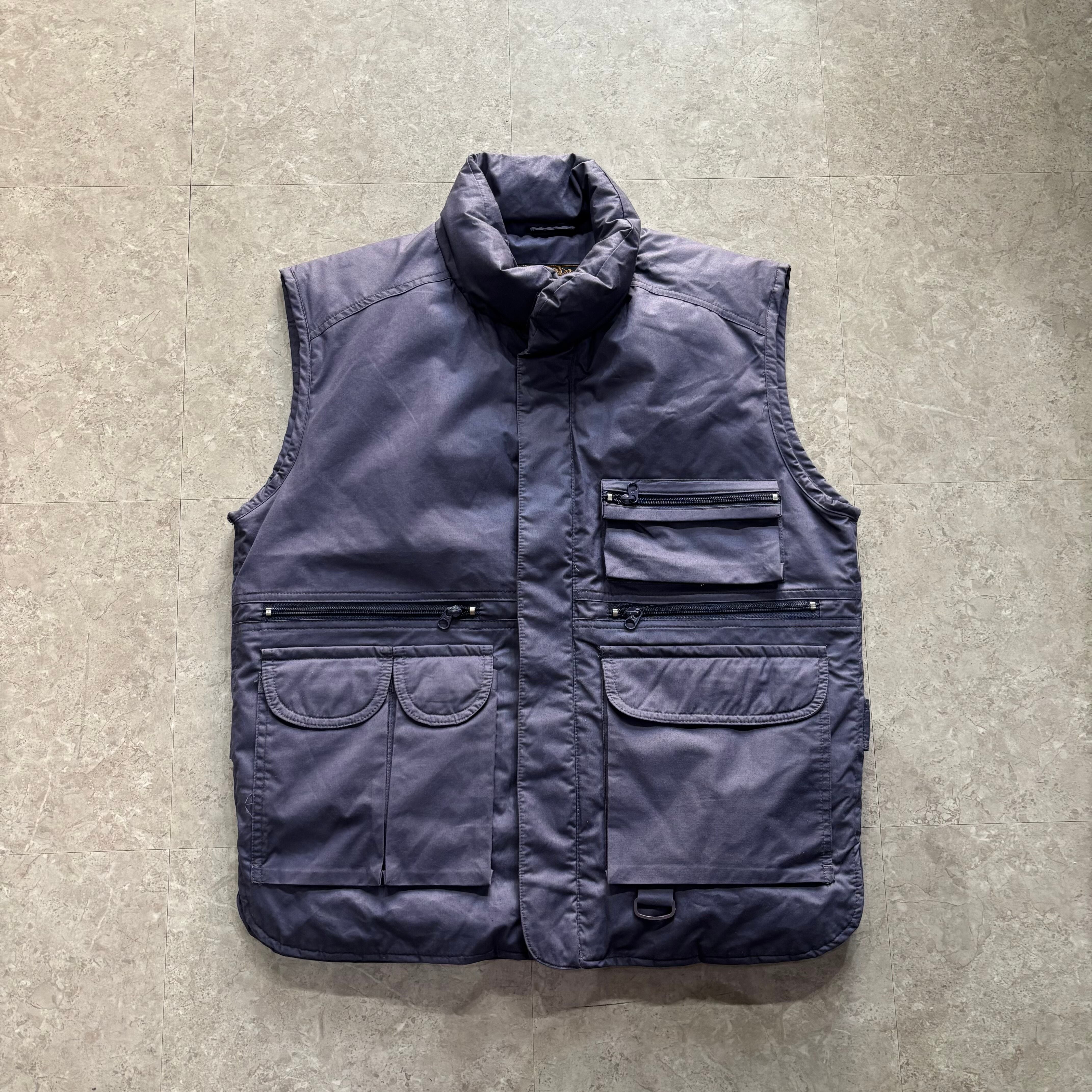 80~90s Eddie Bauer goose down cotton vest【仙台店】