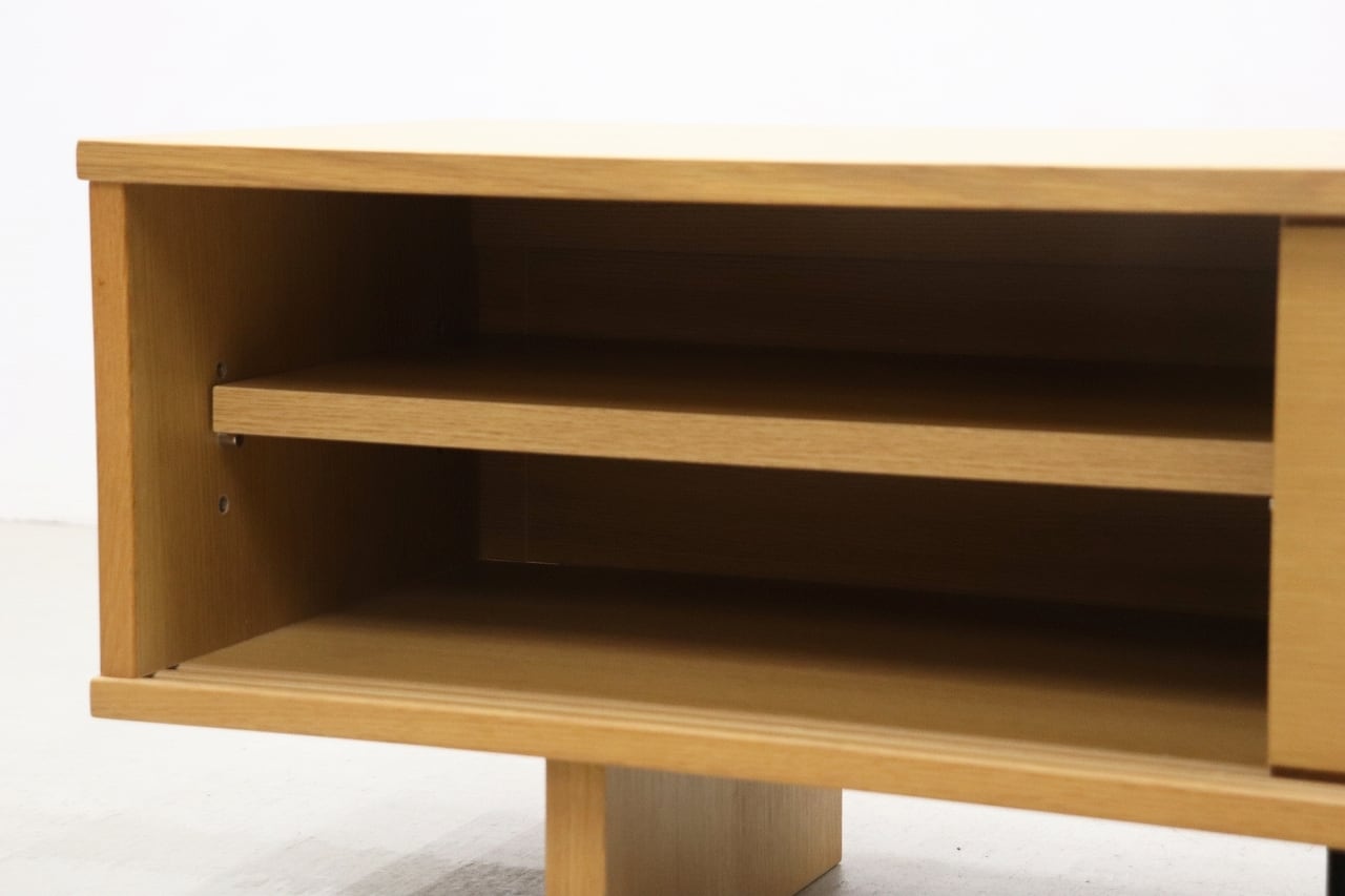 沼津店】MUJI 無印良品 オーク材 薄型 AVラック テレビ台 TV