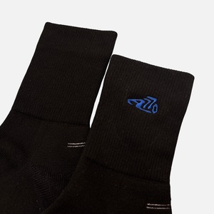 Kicks Logo Socks - black/blue