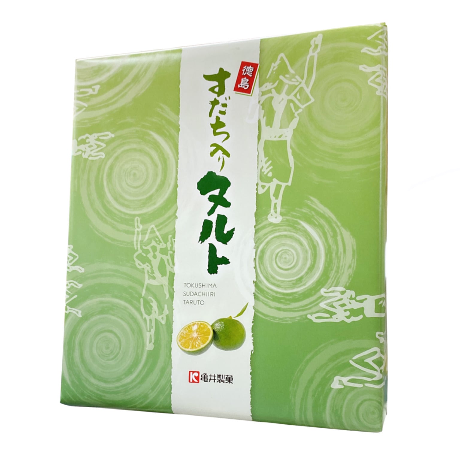 すだち入りタルト 10個入（個包装） | 亀井製菓（坊っちゃん団子