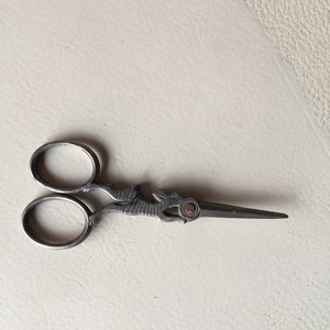 フランス ブロカント 裁縫 ハサミ ウサギ