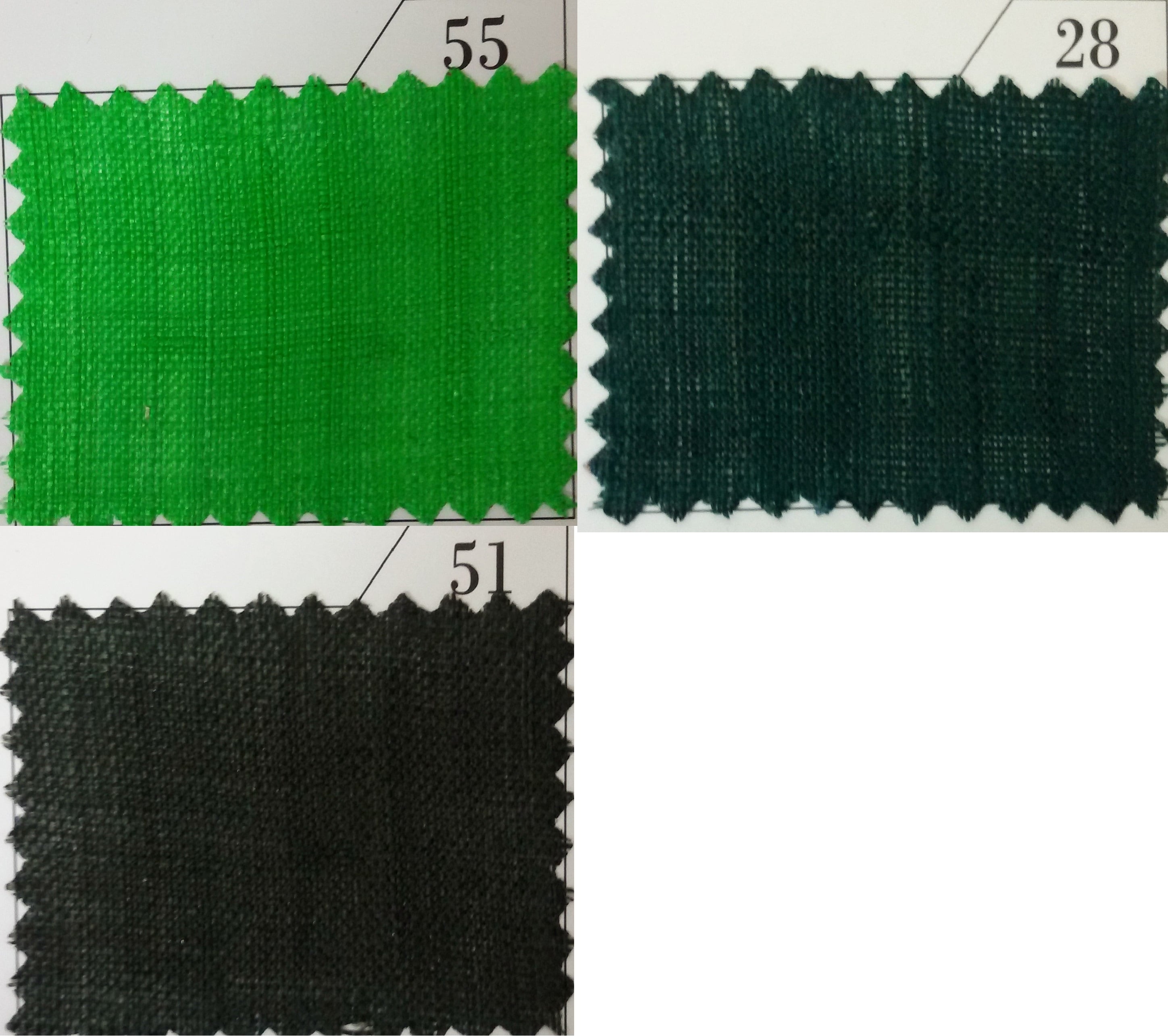 モシ(麻)緑系② 3色