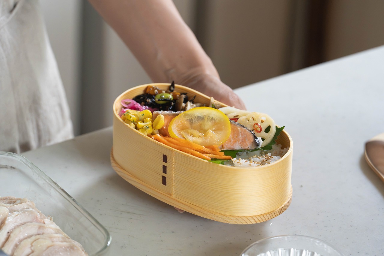 【数量限定】レシピ本掲載 豆型わっぱ弁当箱