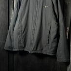 00s NIKE 中綿ナイロンジャケット 黒 取り外しフード ナイキ