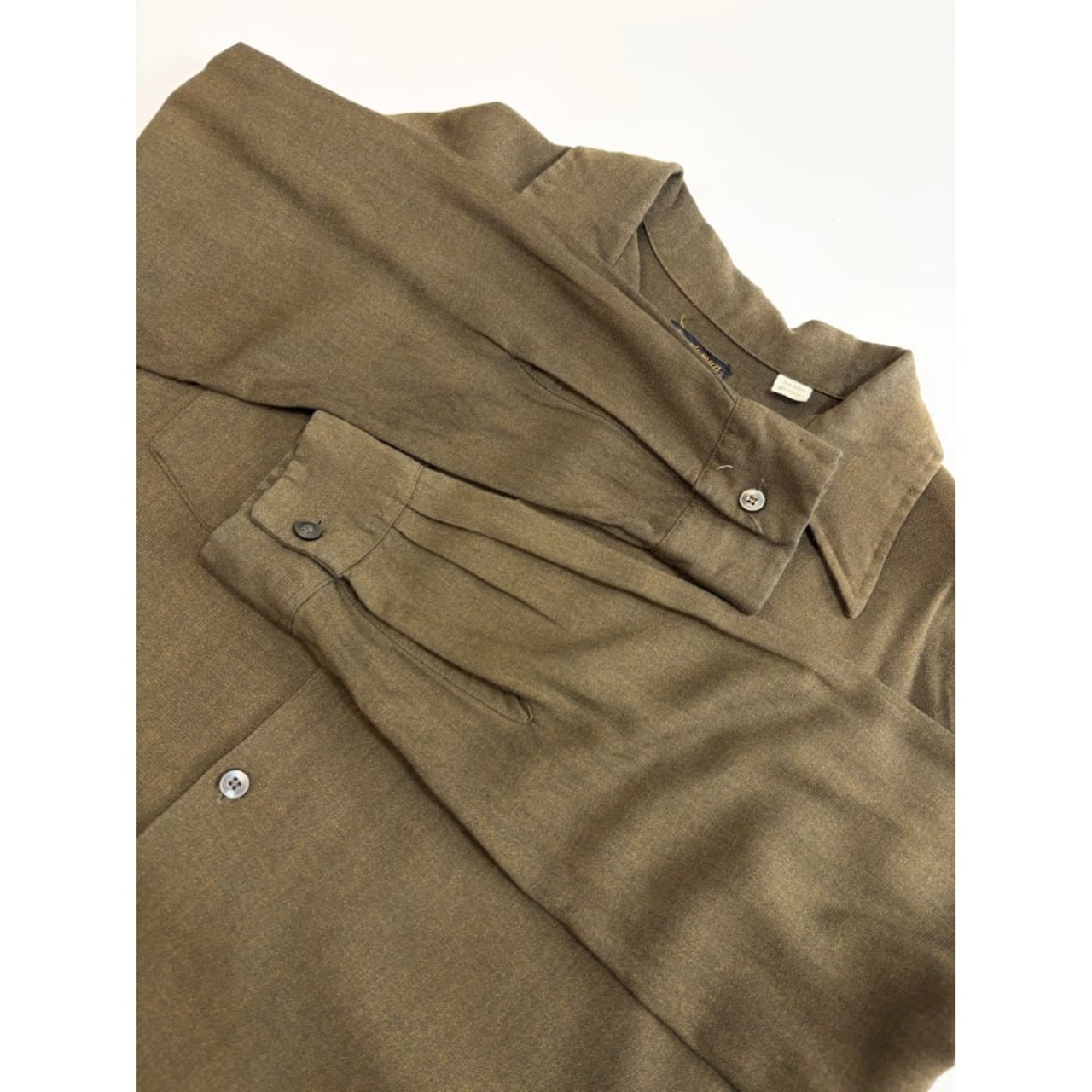 60〜70s Sportsman RAYON OPEN COLLAR SHIRT Size XL