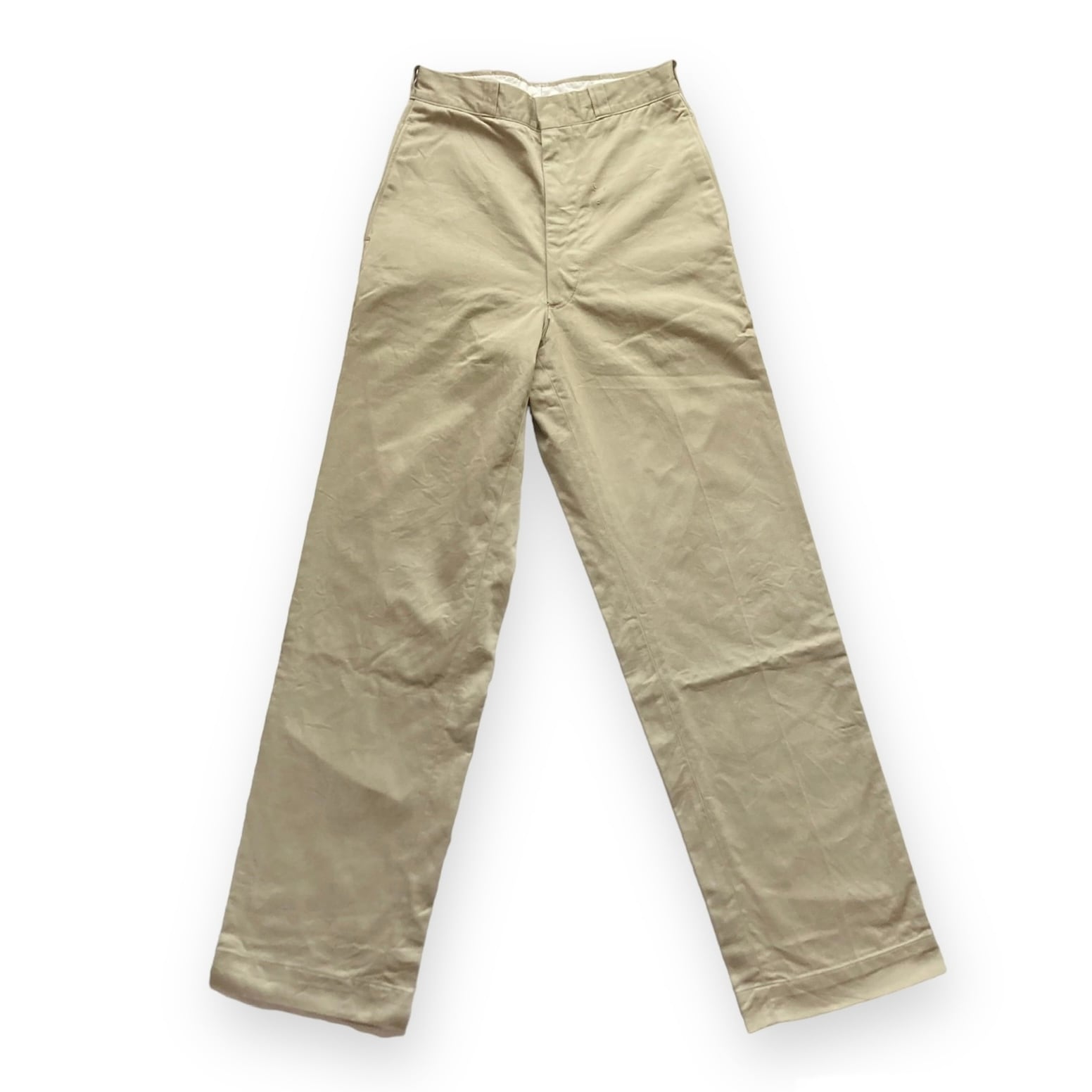 70's US Army Trousers Men's Cotton Uniform Twill 8.2Oz Khaki By ...