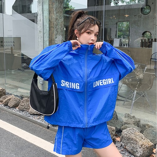 【春夏新作】日焼け防止シャツ 2枚ファッション/人気トップス♪ピンク/ブルー/ホワイト3色展開◆#sttss-253257