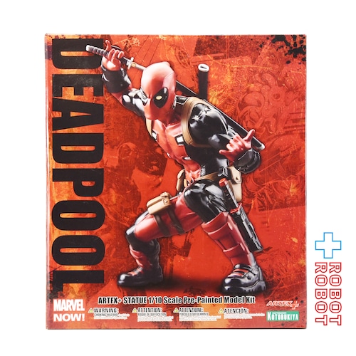 コトブキヤ ARTFX+ マーベル・ナウ デッドプール 1/10 塗装済み モデルキット スタチュー フィギュア 開封箱入