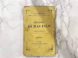 【PV163】ALEXANDRE DUMAS FILS / display book