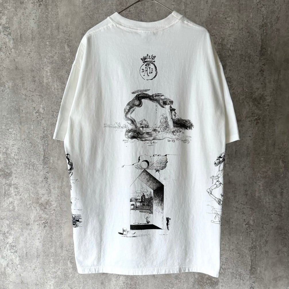 90s~ Salvador Dali mulch print art tee ''dead stock'' | Muri 90s~ Salvador Dali mulch print art tee ''dead stock'' | Muri