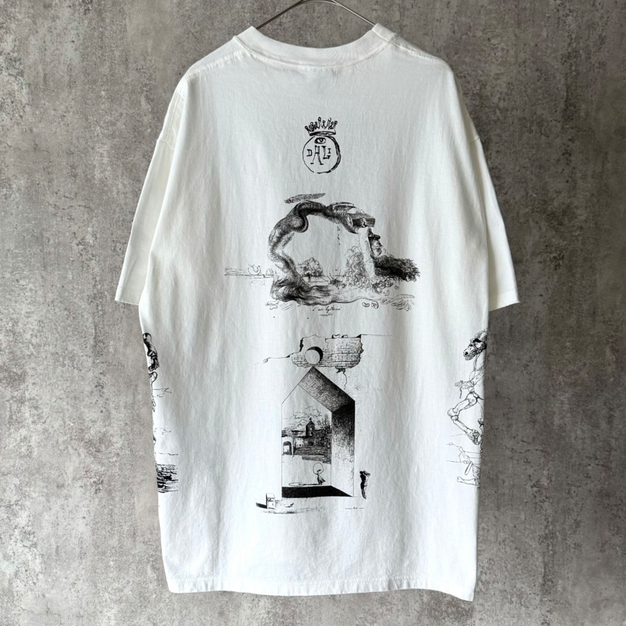 90s~ Salvador Dali mulch print art tee 