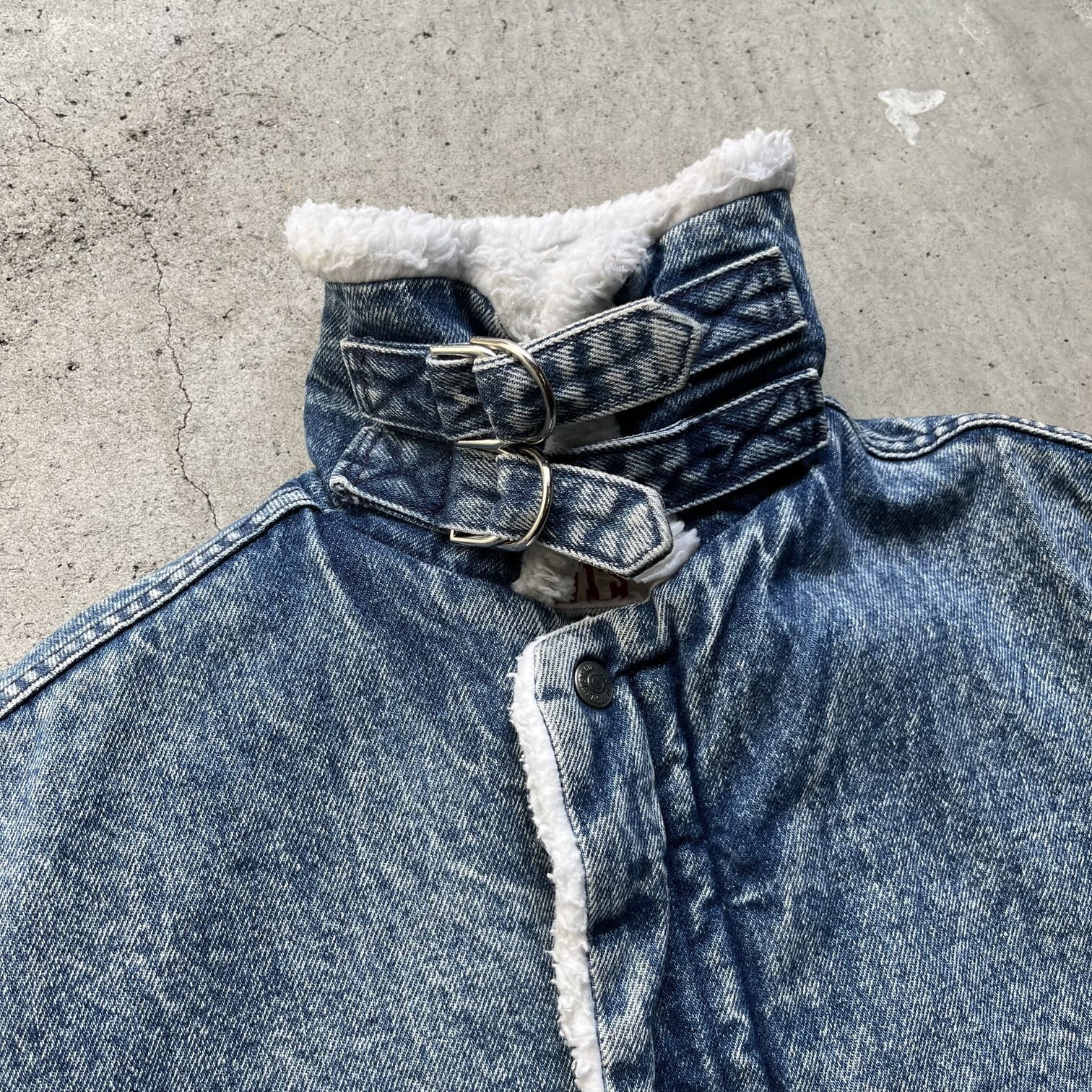 USA製 80年代 Levi's リーバイス 57513-0207 ケミカルウォッシュ B-3型