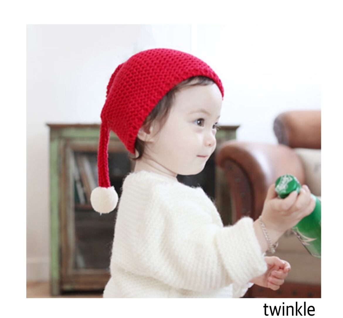 予約 Christmas knit cap