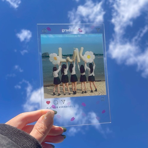 【卒業シーズン限定】SNS風