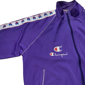 vintage 1980’s CHAMPION purple track jacket
