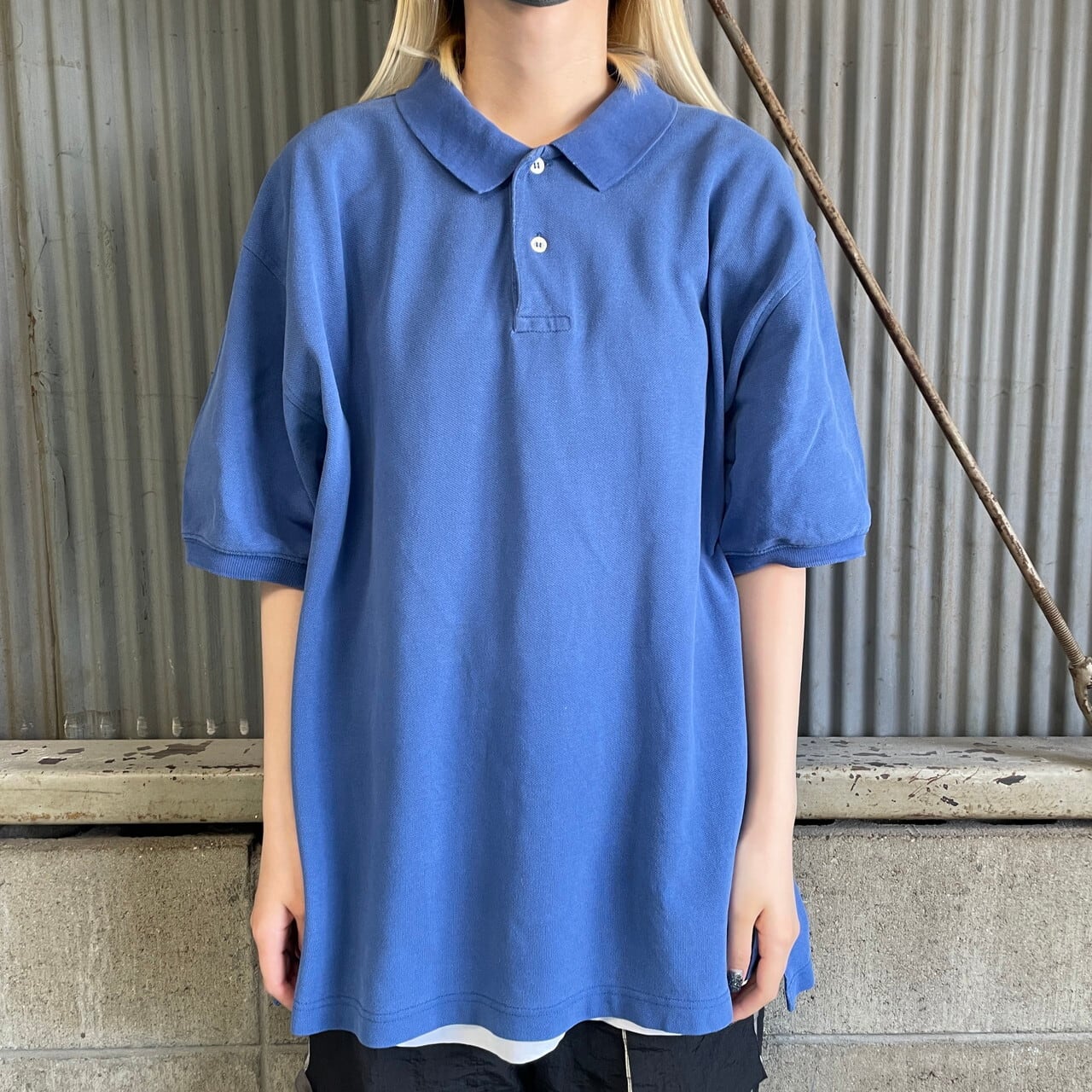 90年代 OLD GAP オールドギャップ 鹿の子 ポロシャツ メンズXL