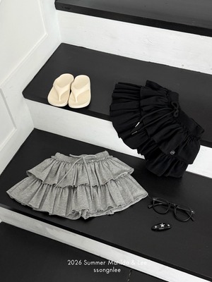 [Matilda&Lee] Add daytime ruffle skirt / [마틸다앤리] 데이러플치마추가