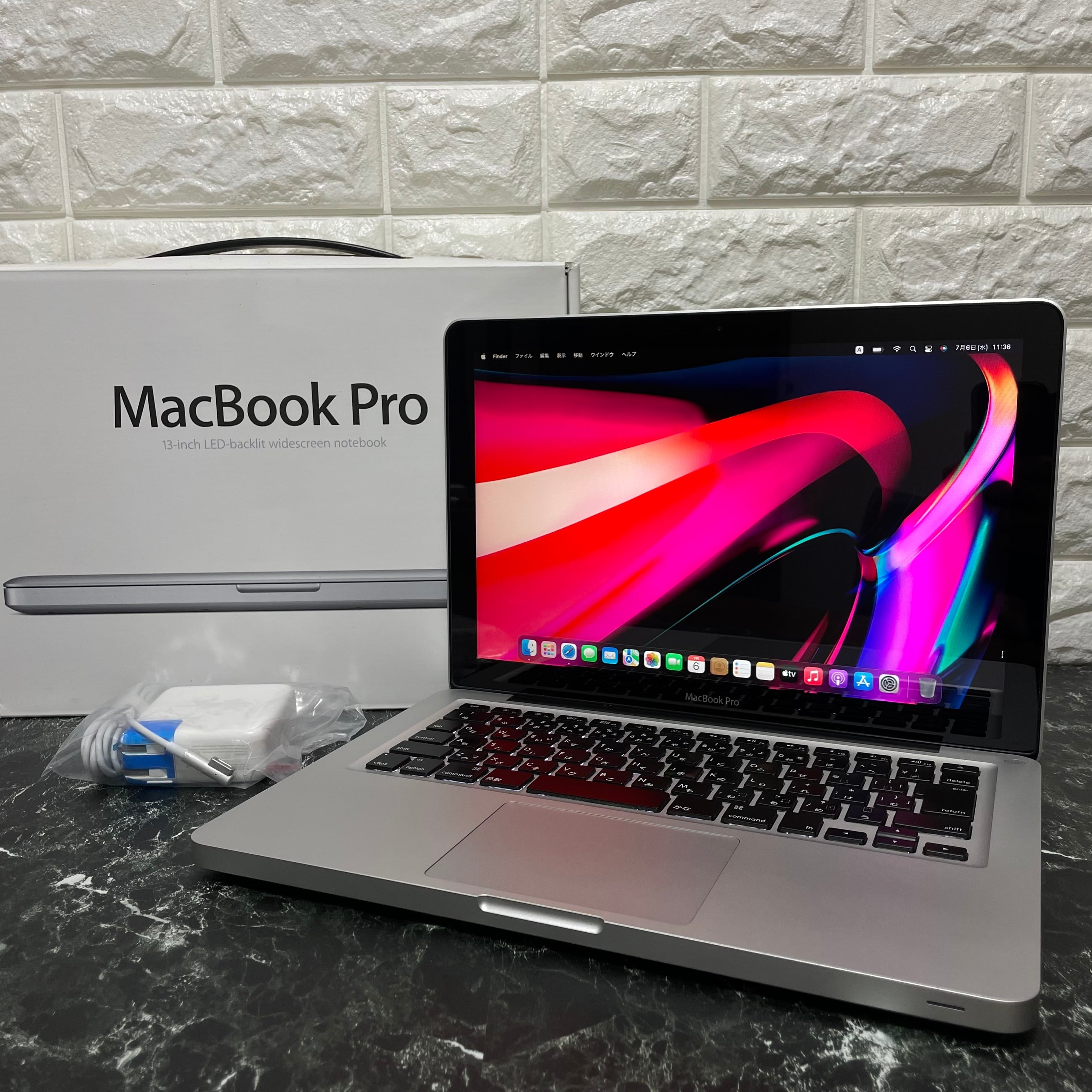 MacBook Pro 13インチ｜新品SSD240｜Mac&Win11｜新品バッテリー ...