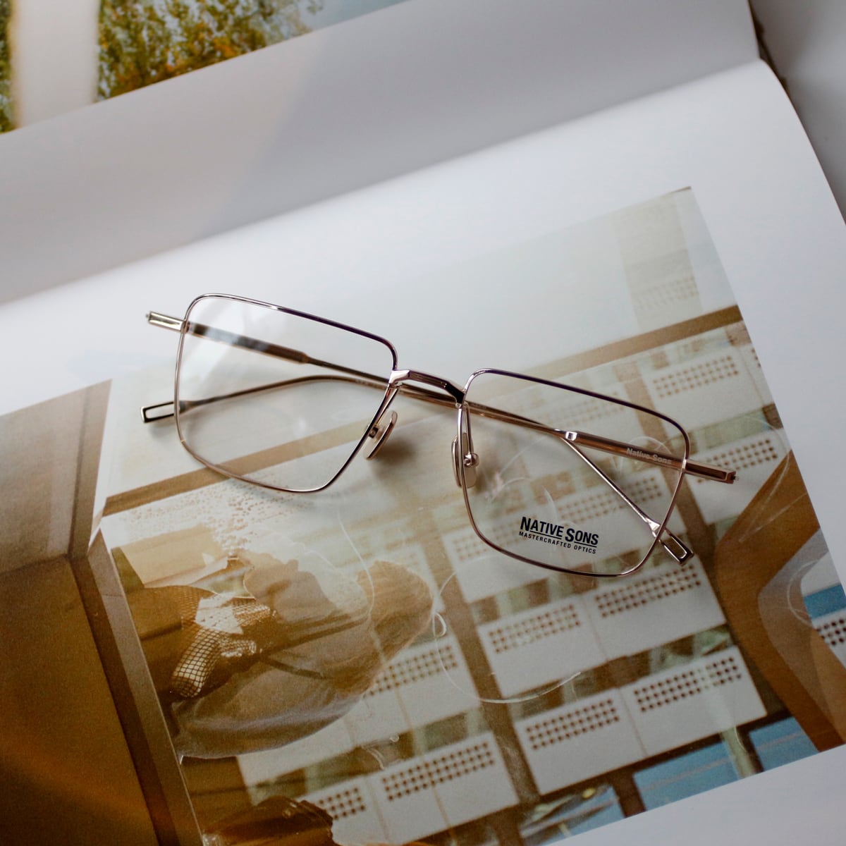 NATIVE SONS】Sounder - 16K Gold (LARGE) | SEESAW SPECTACLES