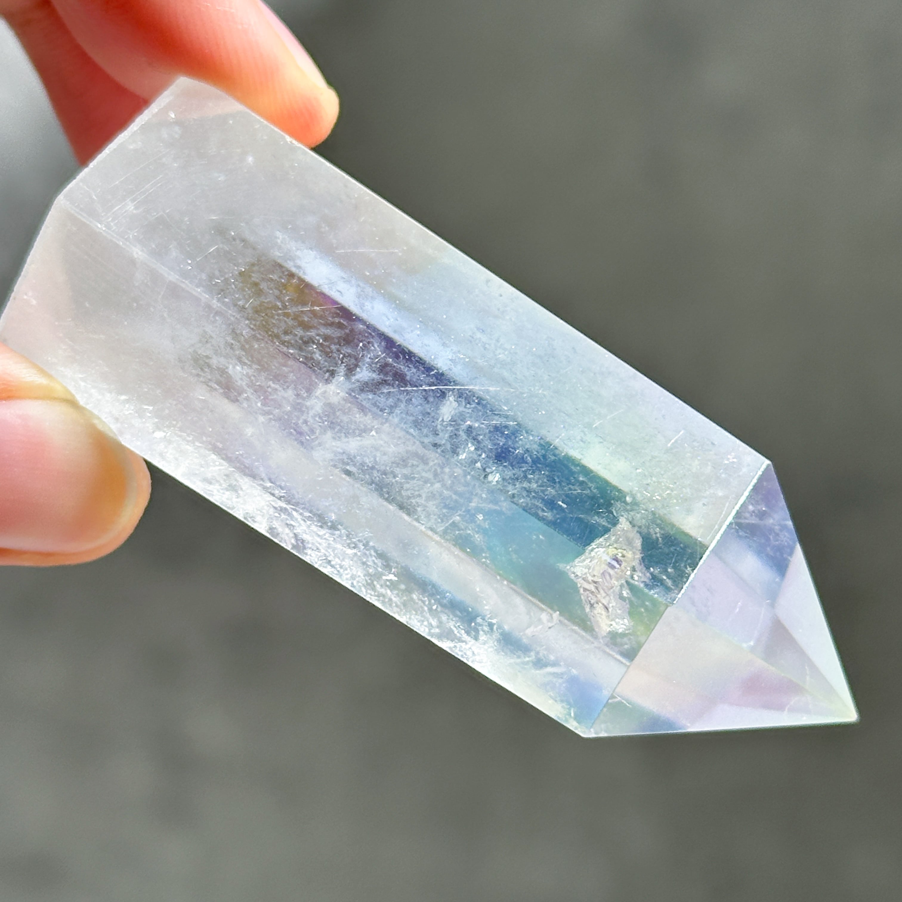 透明感◎エンジェルオーラクォーツ タワー93◇ Angel Aura Quartz