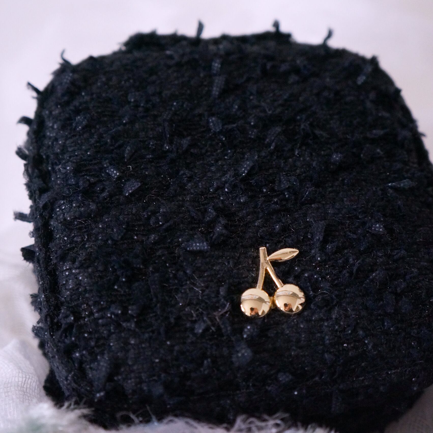 mirosツイード アクセサリーケース Leopard Full Black ミロス | Bec
