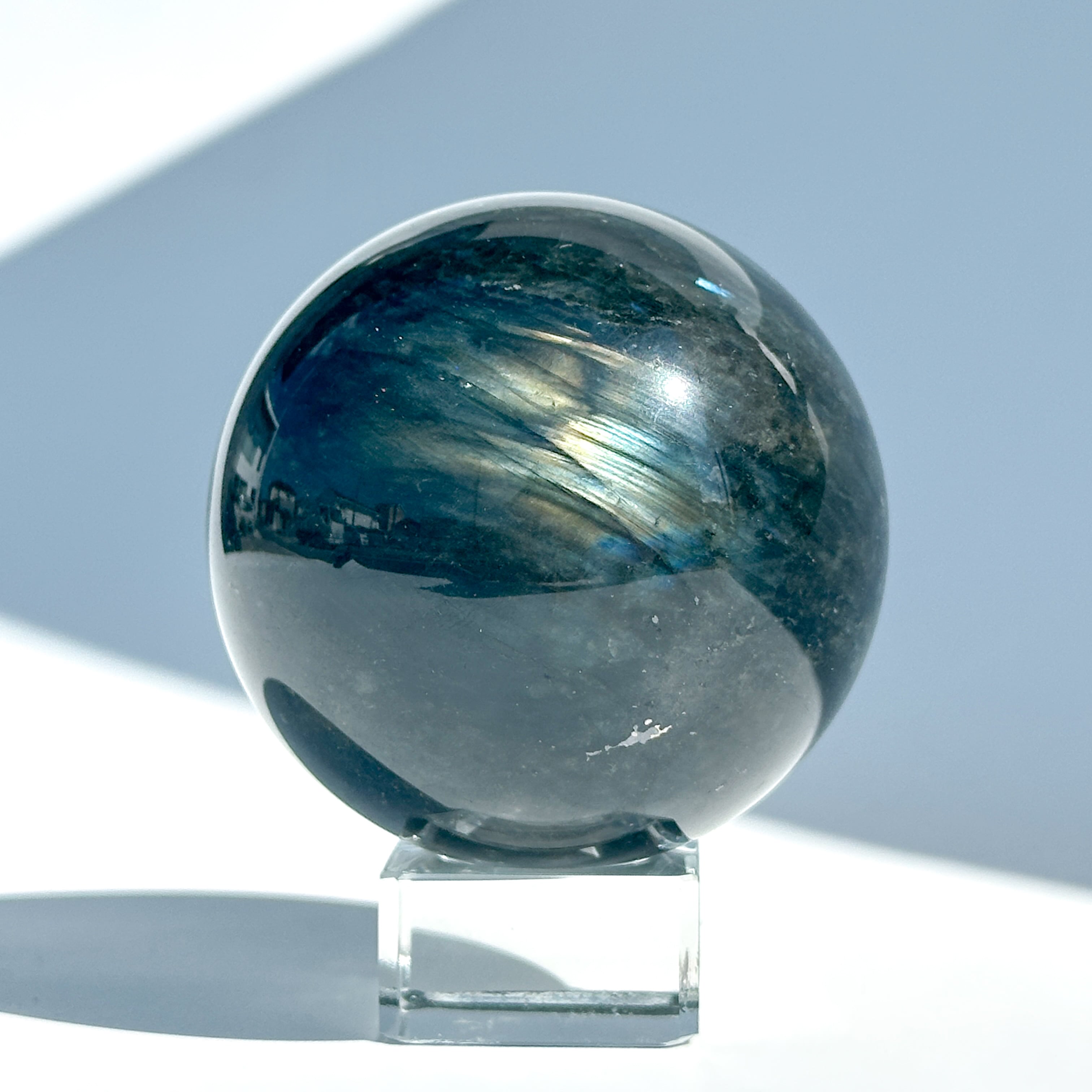 Bigラブラドライト スフィア 93◇ Labradorite ◇天然石・鉱物