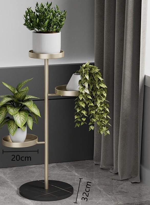 北欧風 ラグジュアリー3段フラワースタンド おしゃれ かわいい 花台