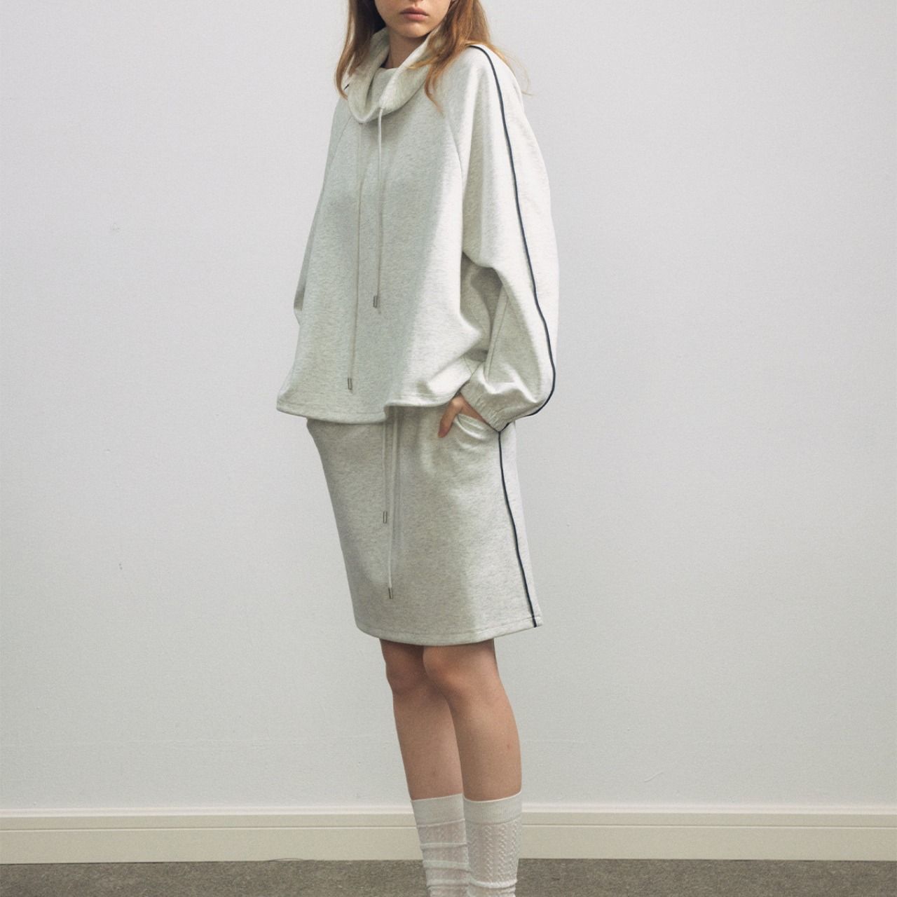 Sweat Mini Skirt T3836