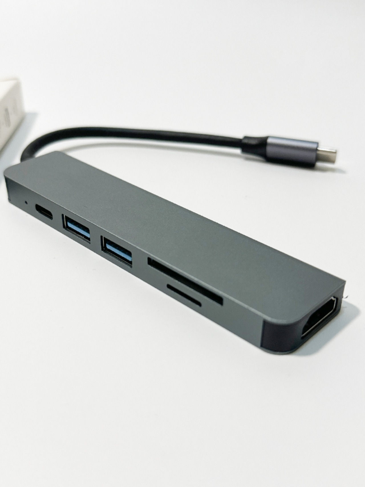 USB-C ハブ ドッキングステーション Hdmi USB3.0 Type-C SDカードリーダー 急速充電器 カメラアダプター iPhone