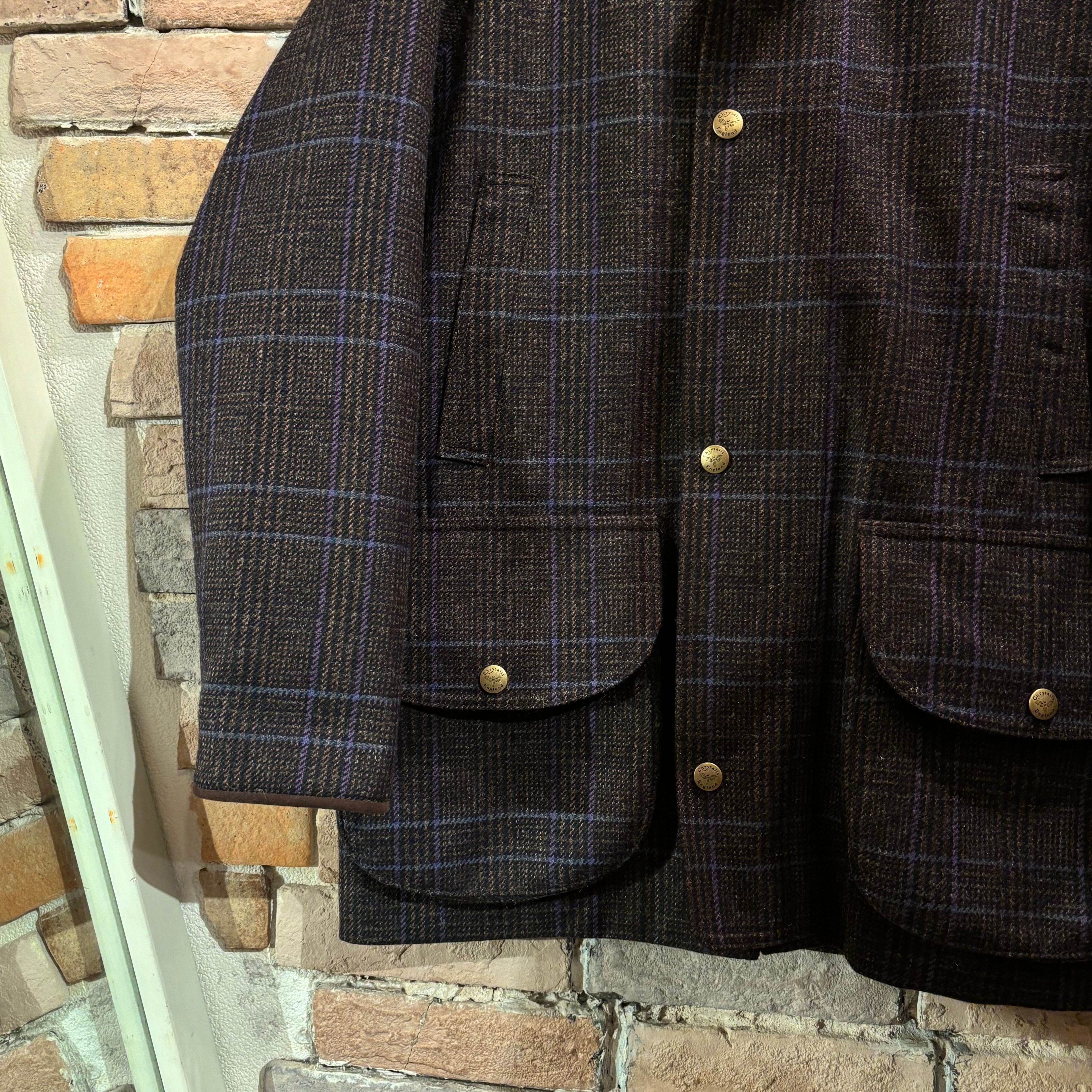 Chrysalis ｢anemone別注品｣ 4サイズ CC11 ツイードハーフコート