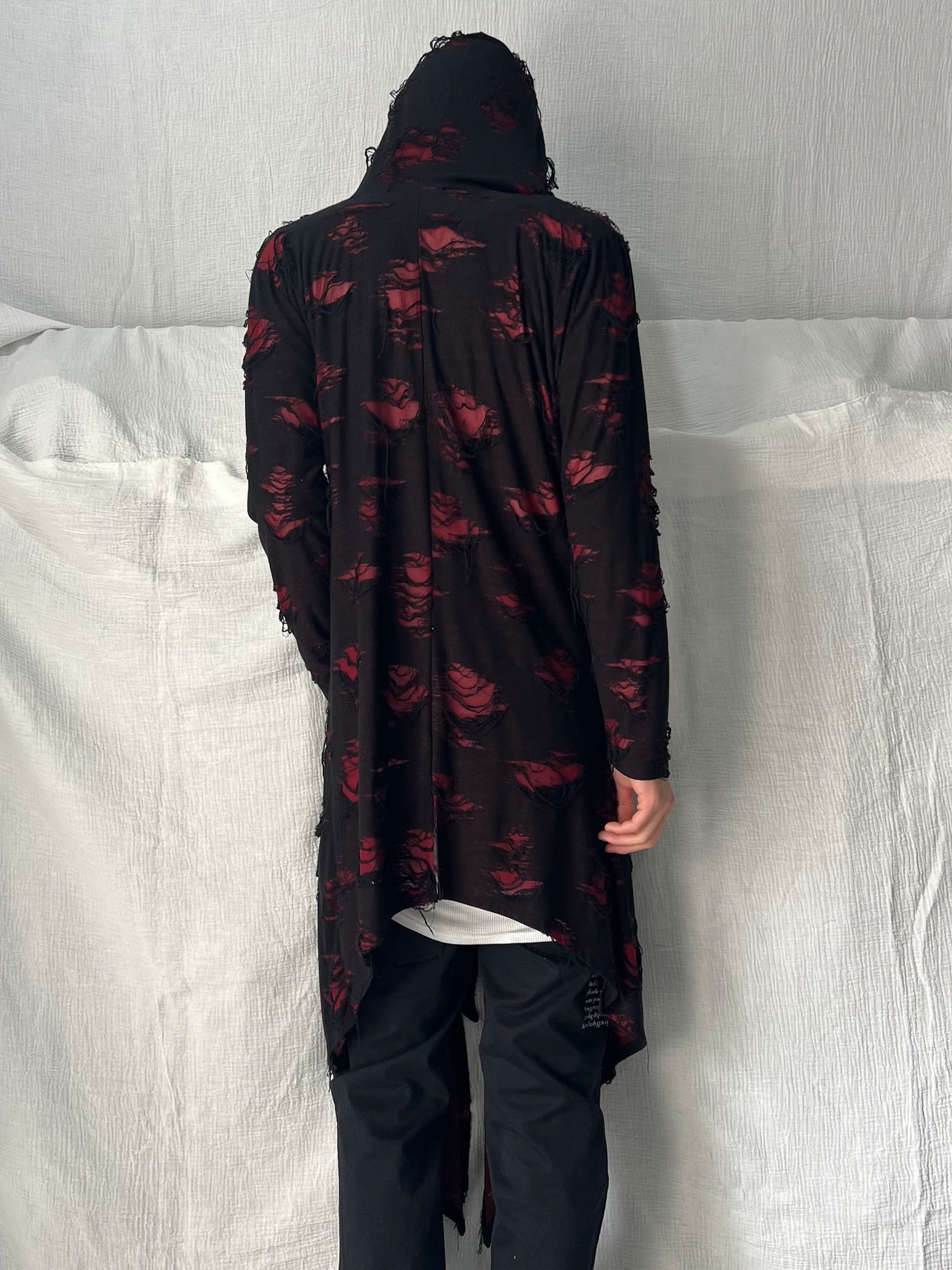 "Deorart" Damaged Long Cardigan