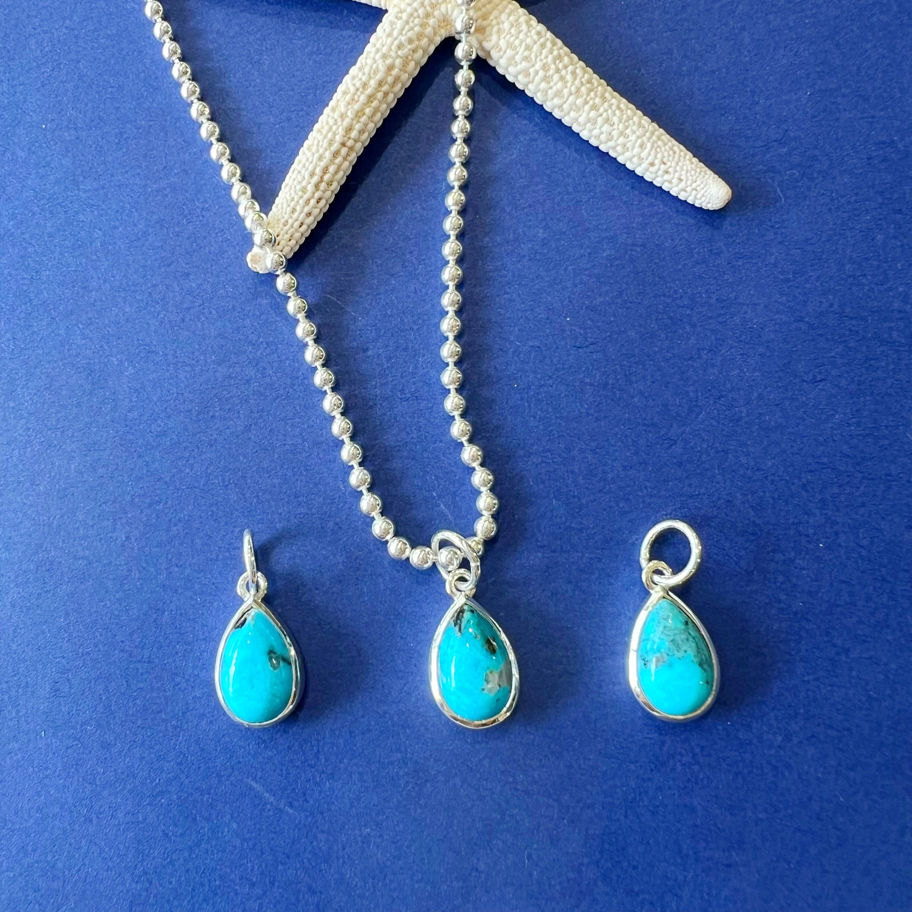 ラスト2！！】Lagoon Original アリゾナ ターコイズ ドロップ型  