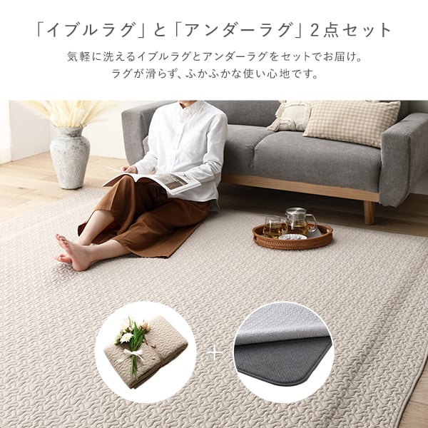 キルトベッドカバー3点セット綿マルチカバー キルティング 806