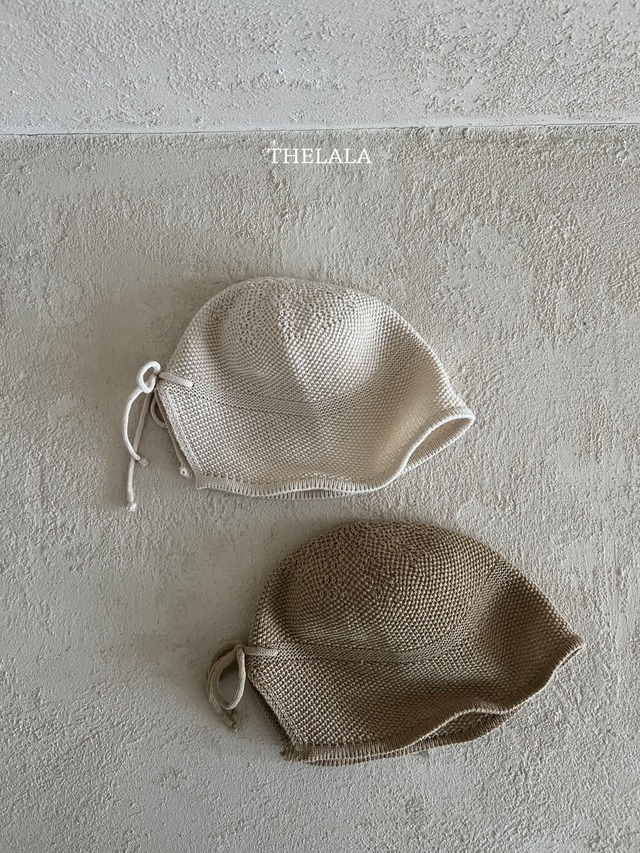 【取寄】thelala｜wire bonnet｜ワイヤーボンネット｜FREE｜baby｜26 summer