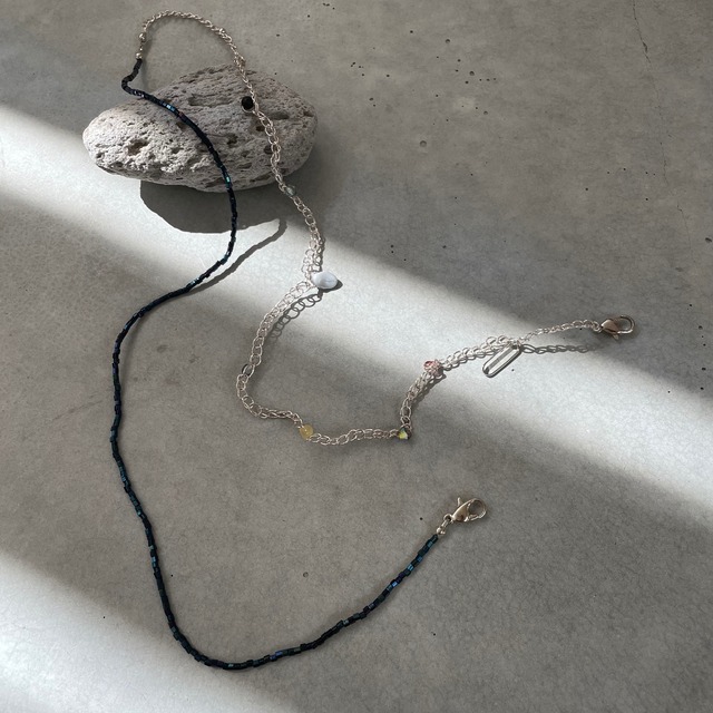 "深海2" necklace & mask chain