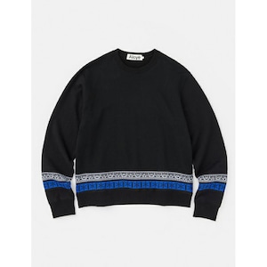 ALOYE/アロイ/Nordic Knitting Crewneck Sweatshirt