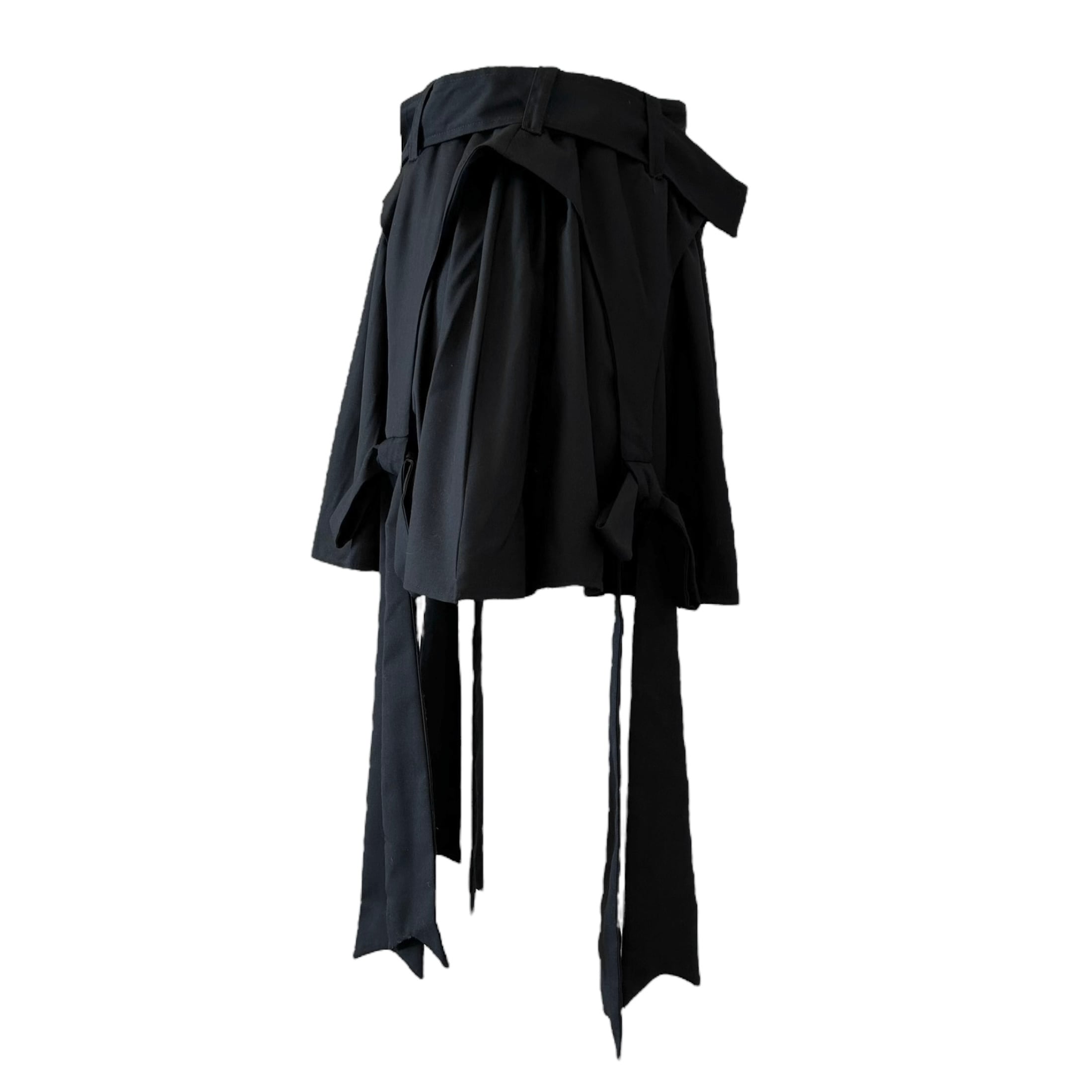 リボンガーターショートパンツ BLACK | HEIHEI