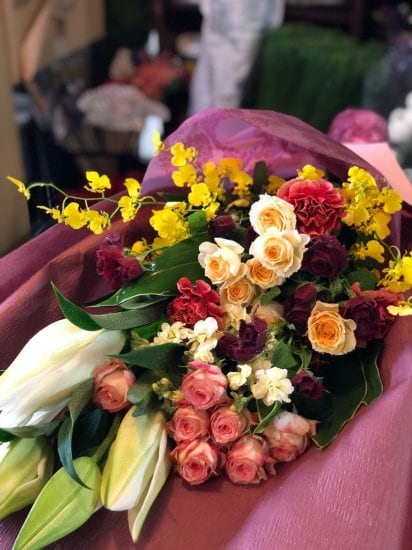 造花ブーケ | 松山・花・花束・開店祝いを送る通販サイト【花屋grin】