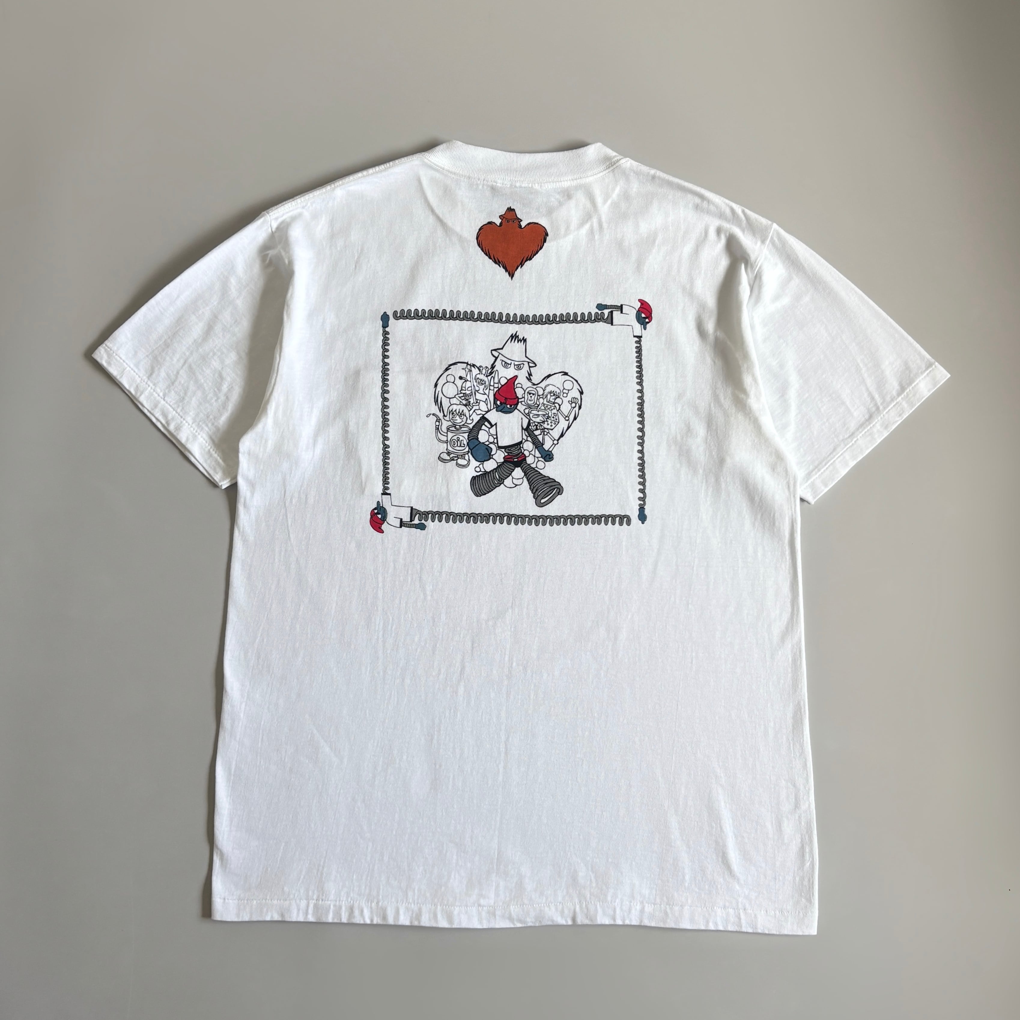 1990-1991 UNICORN ユニコーン 奥田民生 Tシャツ 90s UNICORN ユニコーン 奥田民生 SPRINGMAN スプリングマン ポケット