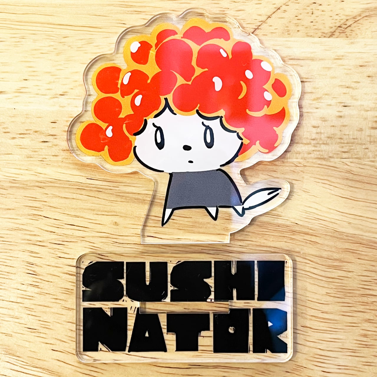 西島大介：いくらネーター・アクリルスタンド | ON SUNDAYS