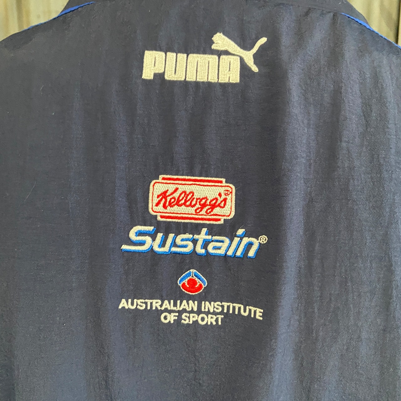 ビッグサイズ 90年代 PUMA プーマ 企業ロゴ刺繍 KING ナイロン 