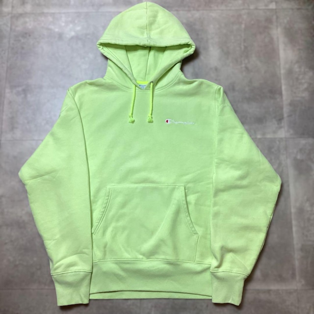 Crop Hoodie Champion Reverse Weave Lime Hoodie Sweatshirt Reverse