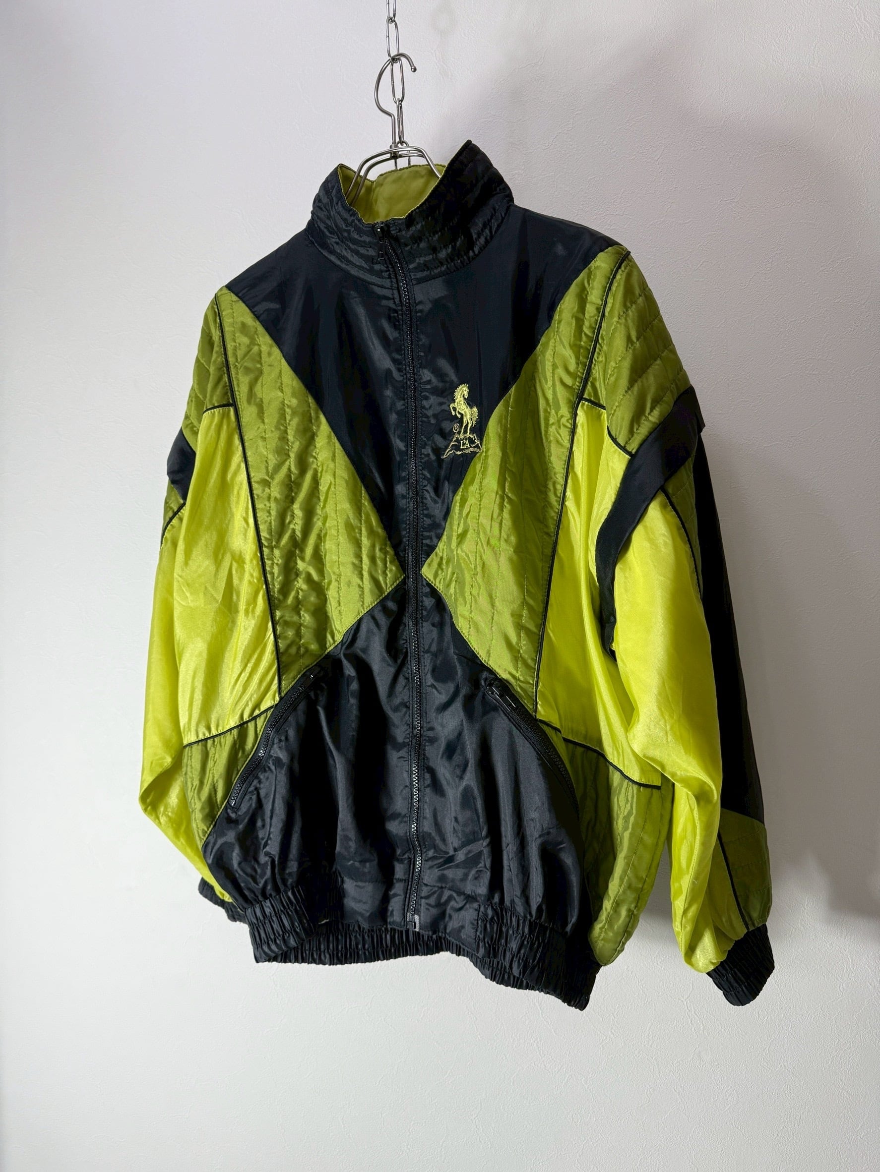 90’s Euro Detachable Sleeve Nylon Jacket