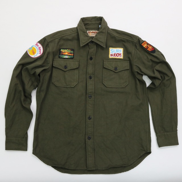 Surfers C.P.O. Shirts (Army Olive)