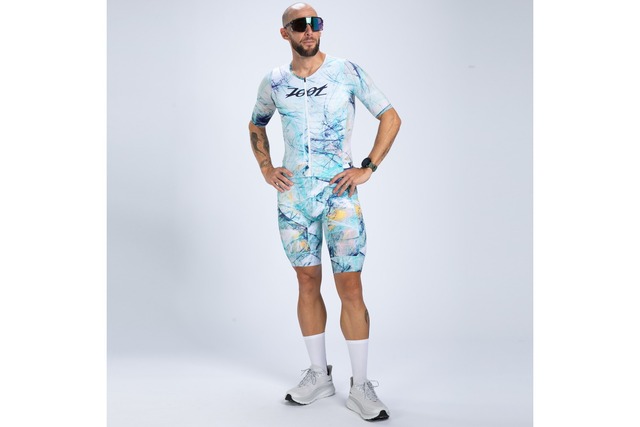 MEN'S TRI AERO FZ RACESUIT (Tempest)トライスーツ ワンピース トライウエア トライアスロン ZMT35010