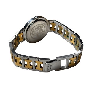 vintage HERMES quartz watch “Clipper”