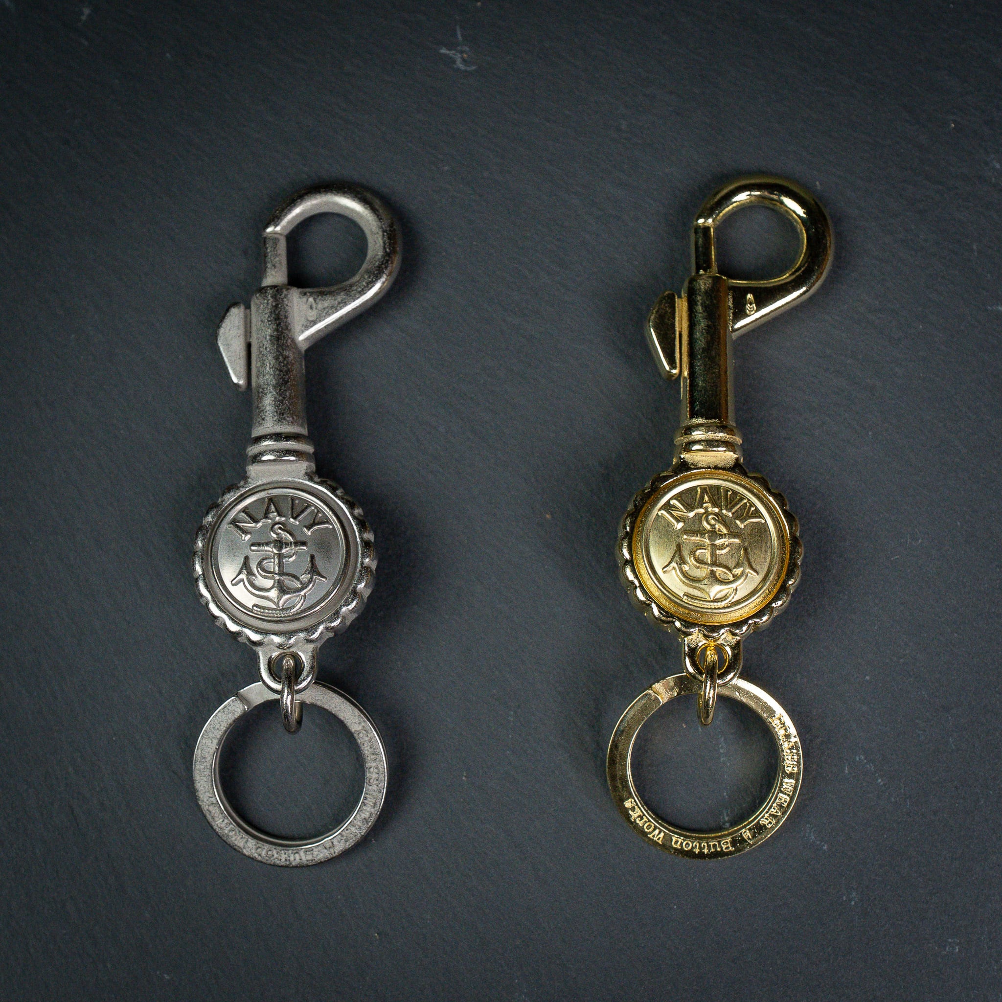 Button Works】 U.S.NAVY Bottle Opener Key Holder ボタンワークス